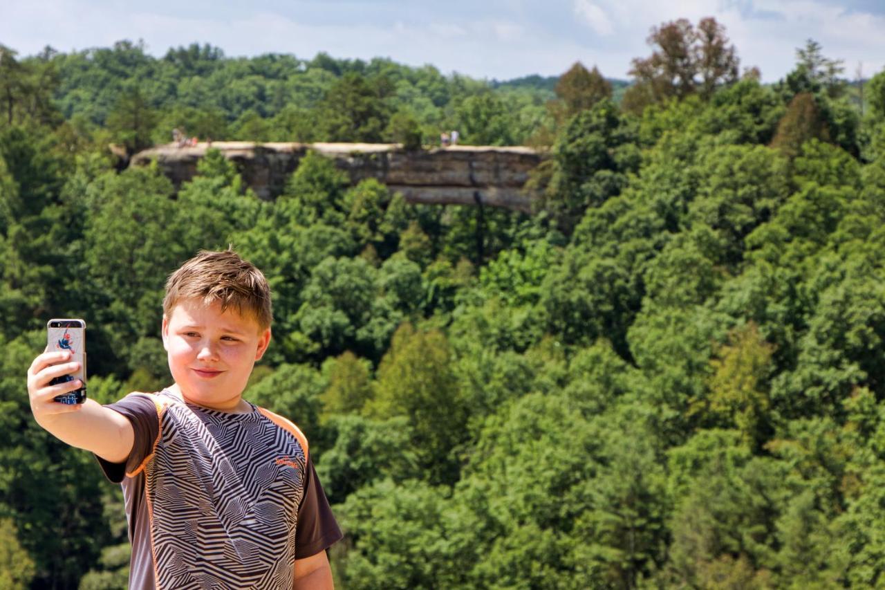 Natural Bridge State Resort Park Slade Exterior foto